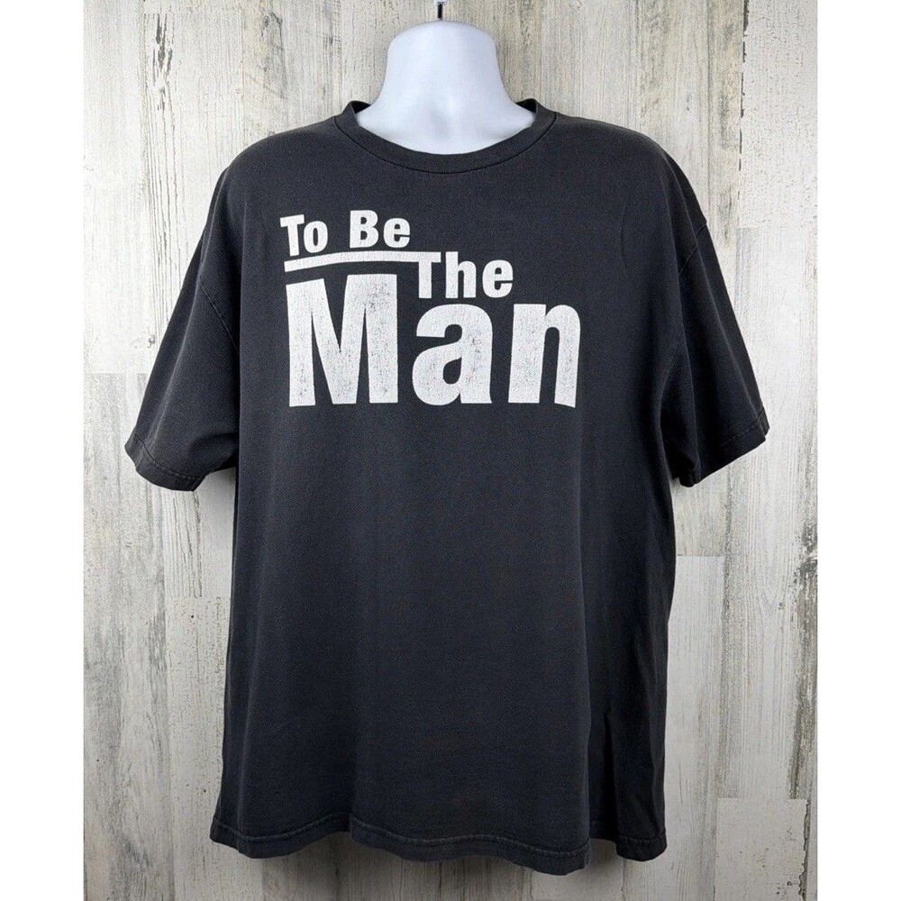 Distressed WWE Ric Flair To Be The Man You Gotta Beat The Man T-Shirt XL (23x31)